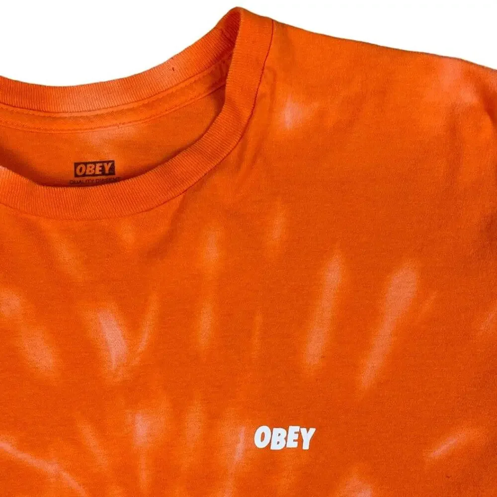 Obey Propaganda Y2K Cut Off T Shirt - Picture 3 of 4